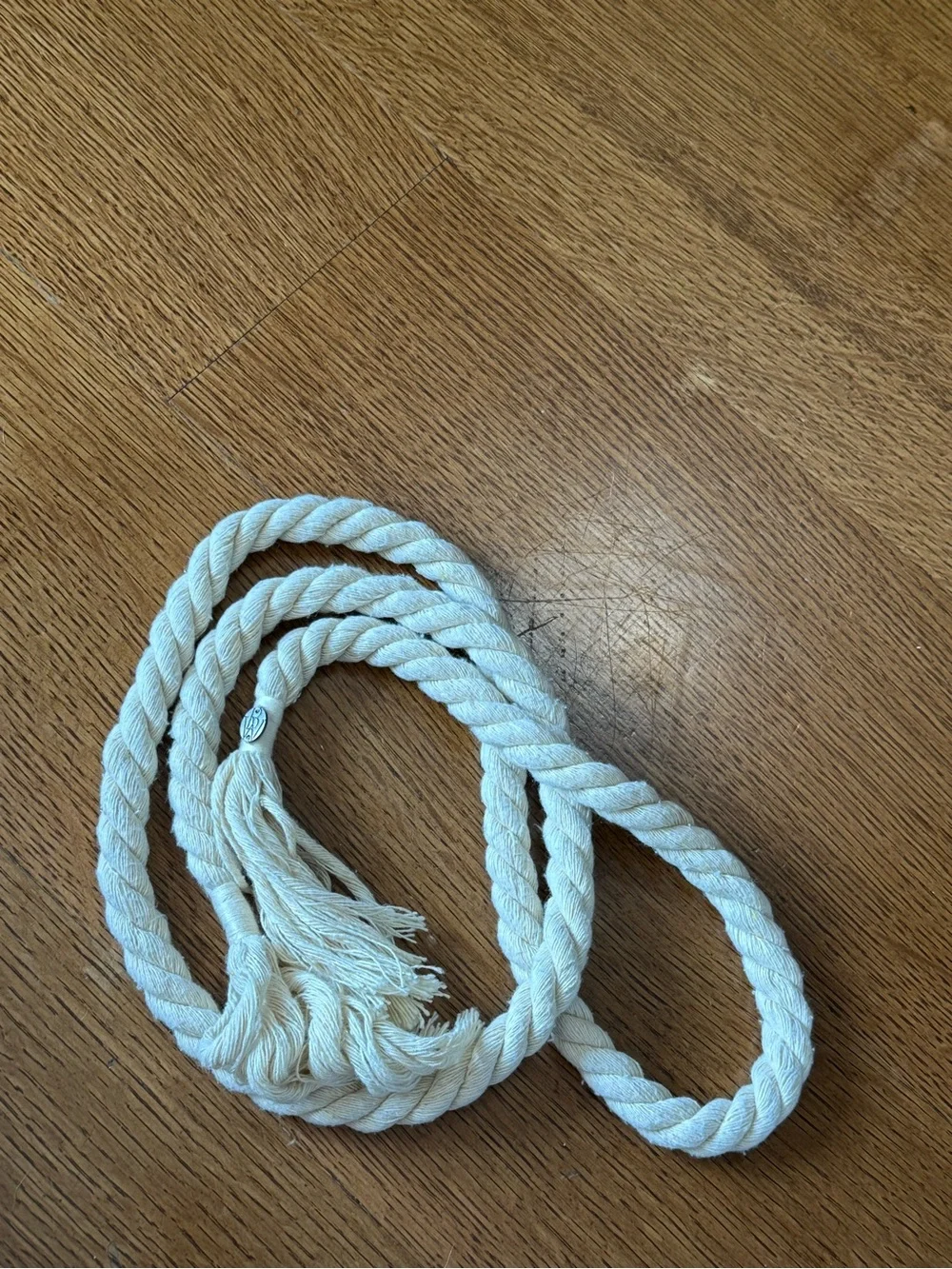 Brochu Walker The Rope Belt — Natural Rope Belt